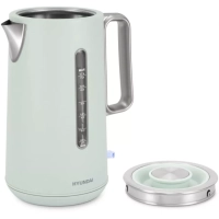 Чайник HYK-S9999 1,7л 2200Вт светло-зеленый (металл)