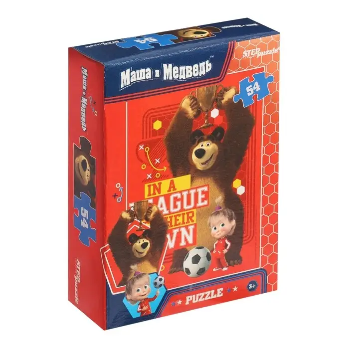 Пазлы «Маша и Медведь», 54 элемента, МИКС