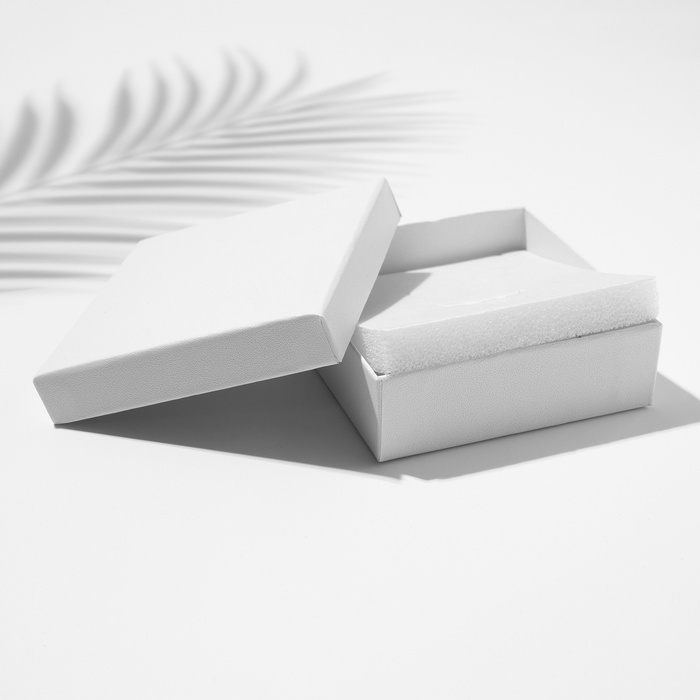 Коробочка подарочная под набор «Минимал, 9×9 см, цвет белый (размер полезной части 8,5×8,5 см) Коробочка подарочная под набор «Минимал, 9×9 см, цвет белый (размер полезной части 8,5×8,5 см)