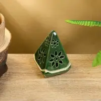 Подсвечник &laquo;Пирамидка&raquo;, 8&times;8&times;12 см, керамика, МИКС