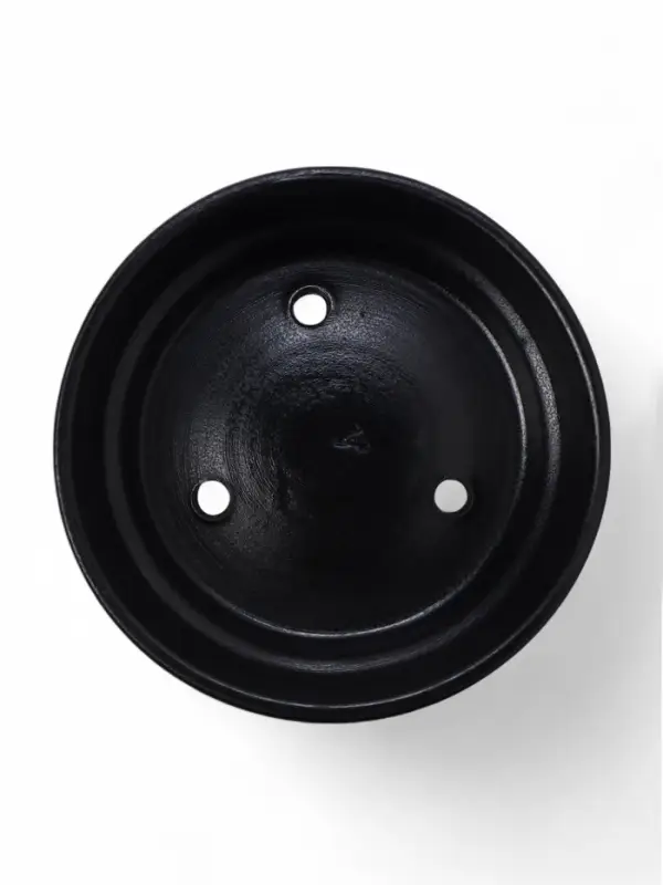 Горшок бонсайница 0,7 л, 15×5,5 см для кактусов и суккулентов черный, керамика Горшок бонсайница 0,7 л, 15×5,5 см для кактусов и суккулентов черный, керамика "Огма"