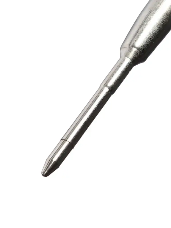 Стержень шариковый Calligrata, чёрные чернила, для автоматических ручек, металлический, 99 мм, диаметр пишущего узла 0.5 мм