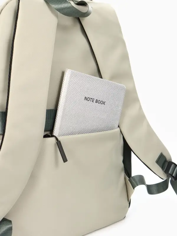 Рюкзак школьный, 2 отделения, 5 карманов, 33&times;17&times;47 см, зелёный