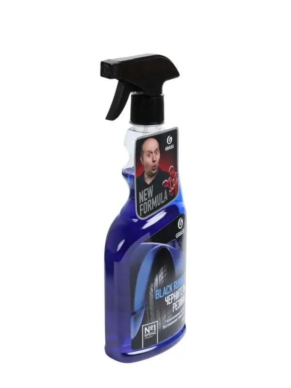 Полироль для шин Grass Black Rubber, триггер, 600 мл
