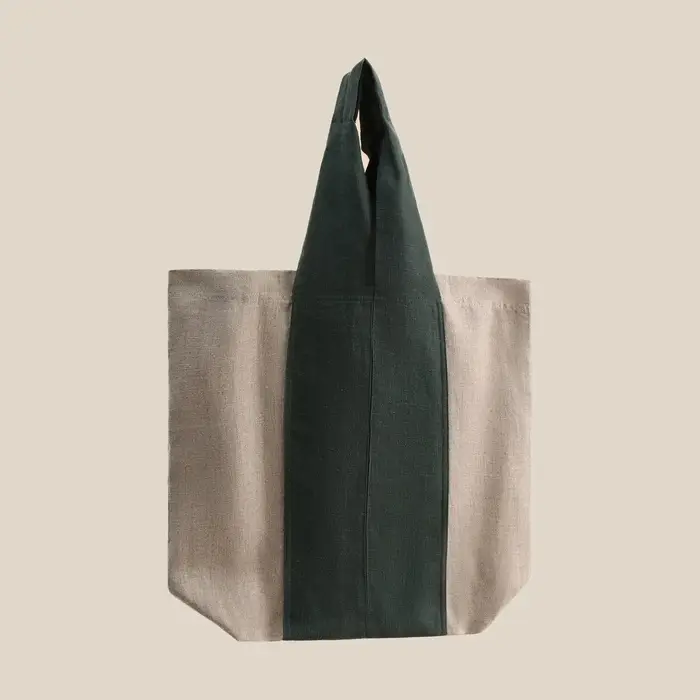 Сумка шоппер с ручками SL HOME Linen shopper, 50&times;50 см, 100% лён, 200 г/м2