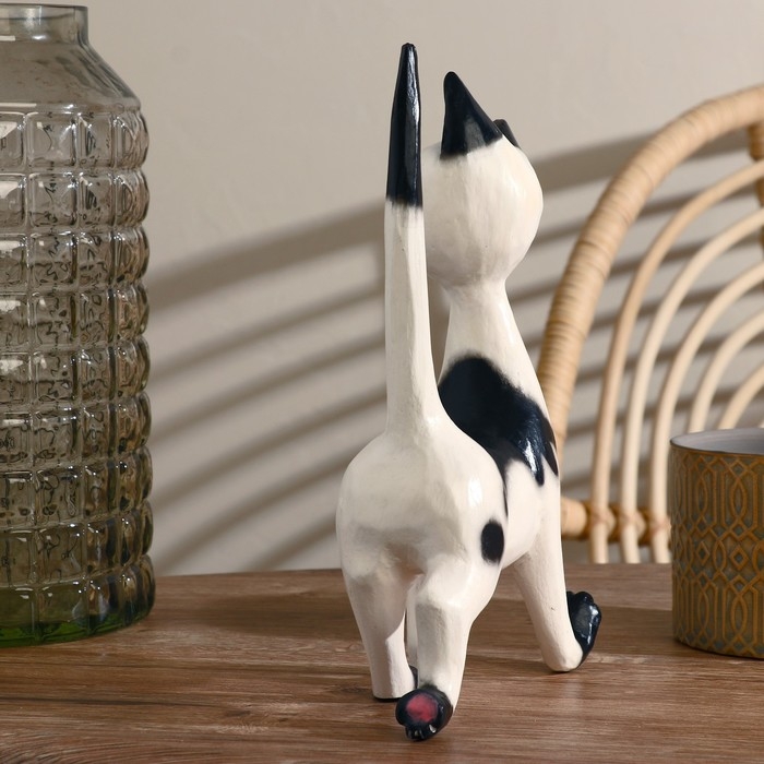 Сувенир дерево Сувенир дерево "Кошечка" с чёрным 17х27х7 см