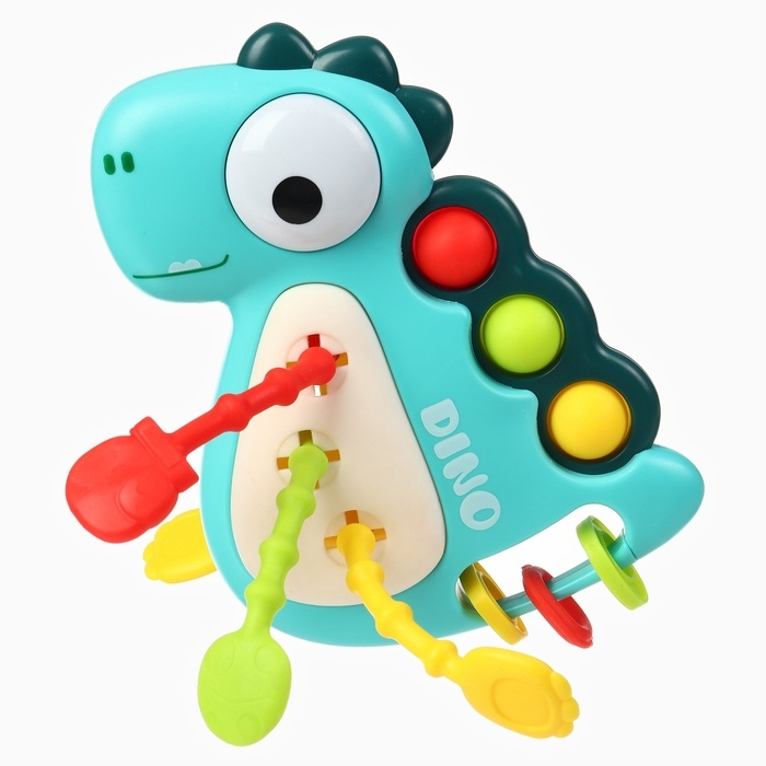 Развивающая сенсорная игрушка - погремушка Крошка Я «Малыш Дино» Развивающая сенсорная игрушка - погремушка Крошка Я «Малыш Дино»