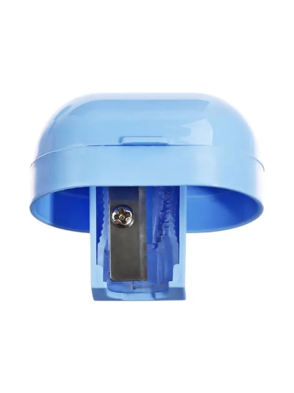 Точилка 1 отверстие с контейнером ErichKrause Case, Pastel Bloom, пластик, в дисплеи, микс