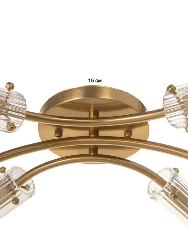 Люстра &laquo;Рико&raquo; 6&times;40 Вт Е27 бронза 60&times;40&times;20 см