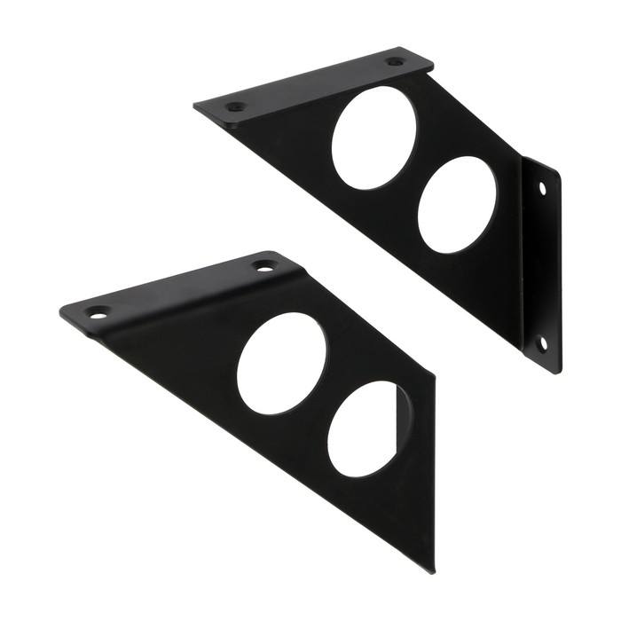 Кронштейн FLAT 140, мод.2, 2 шт, цвет черный Кронштейн FLAT 140, мод.2, 2 шт, цвет черный