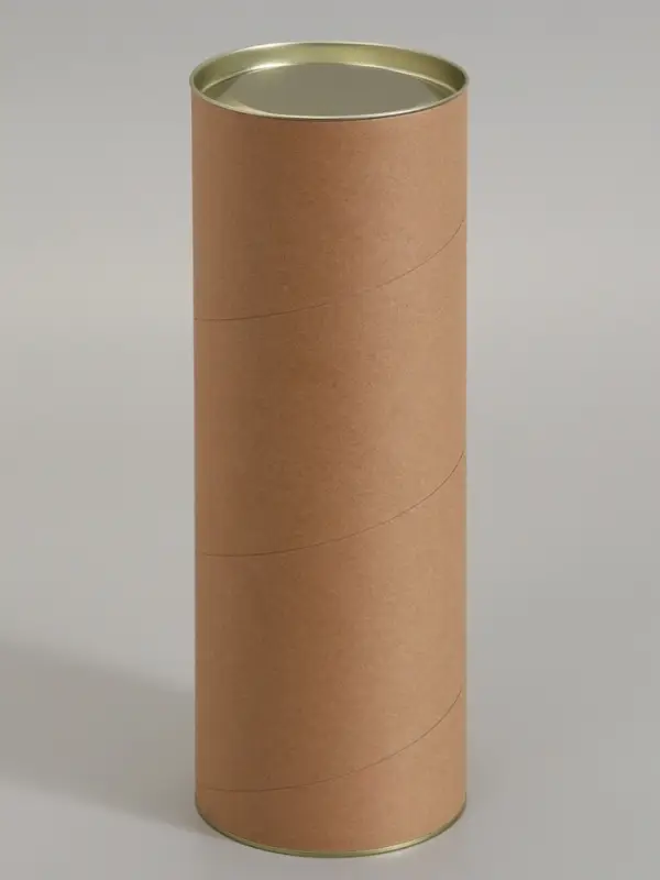 Тубус под бутылку, картон 120&times;340 мм (320 мм внутр. высота)