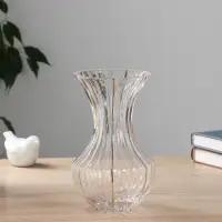 Ваза для цветов &laquo;Милагрос&raquo;, талия, 20&times;11 см, стекло, прозрачная