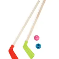 Набор для игры в хоккей (клюшка 2 шт., ворота, шайба, мяч), МИКС