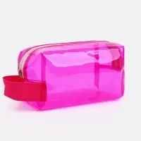 Косметичка на молнии, цвет малиновый Косметичка на молнии, цвет малиновый