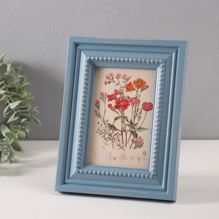 Фоторамка массив сосны 10х15 см "Бусинки" 2,3х17х22,1 см