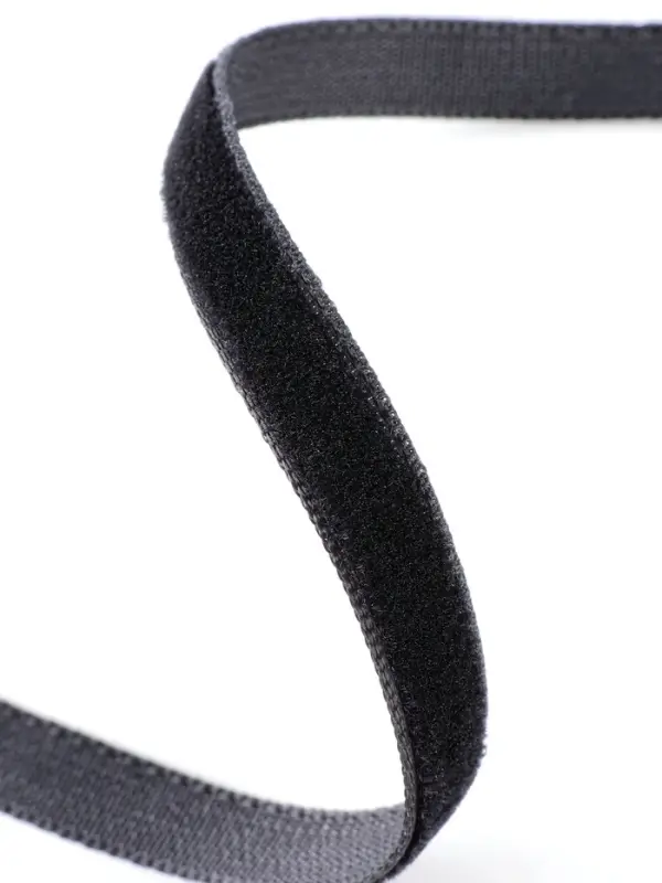 Лента бархатная, 6 мм, 18&plusmn;1 м, чёрная №03