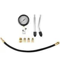 Компрессометр универсальный с насадками (8 предметов) AVS CT-07 (для бенз. ДВС)