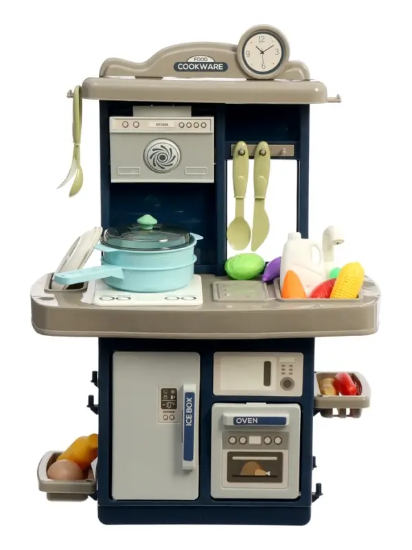 Игровой набор Игровой набор" Кухня" 22 предмета, вода из крана, 46 см