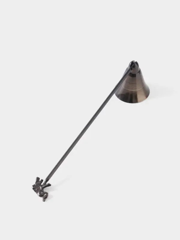 Гаситель для свечей &laquo;Слоник&raquo;, 23 см, латунь