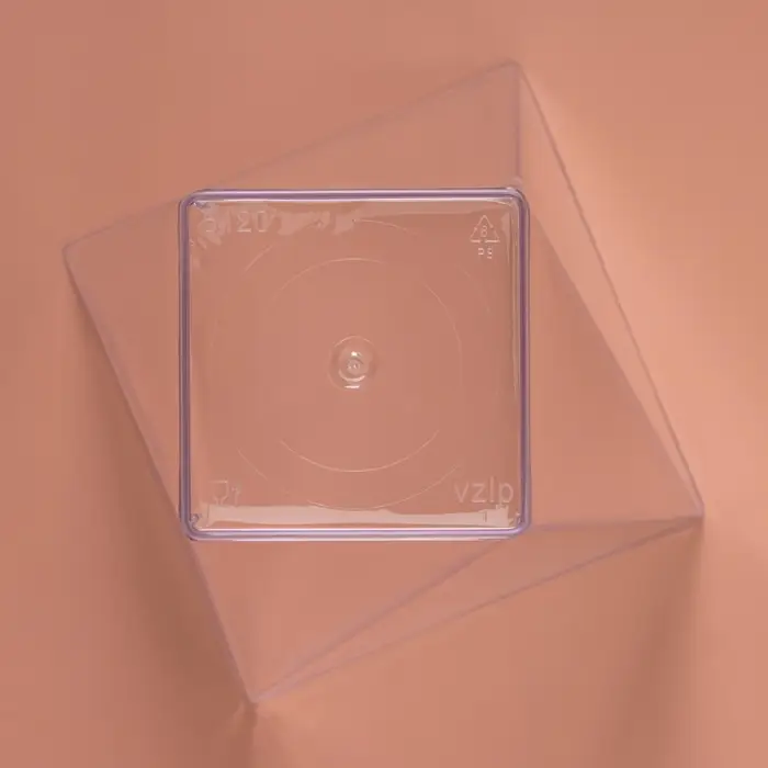 Форма пластиковая одноразовая для фуршета «Сапфир», 100 мл, прозрачная