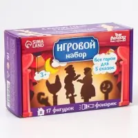Театр теней &laquo;5 сказок&raquo;, с фонариком в наборе