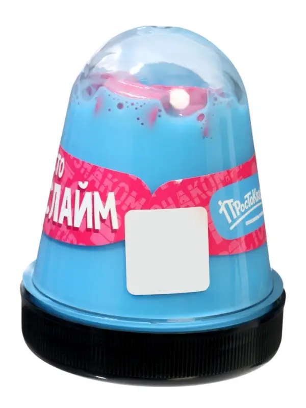 Слайм "Простоквашино", голубой, капсула 130 г. Slime SLM340