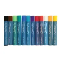 Пастель масляная 12 цветов ЗХК &laquo;Сонет&raquo;, 10/69, круглая