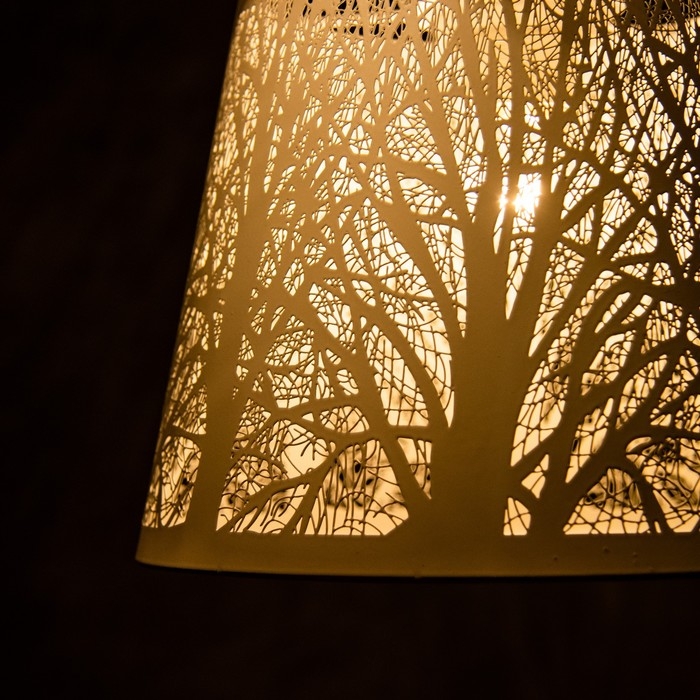 Светильник BayerLux "Чаща" 3хЕ27 40Вт белый 40х40х20-90см