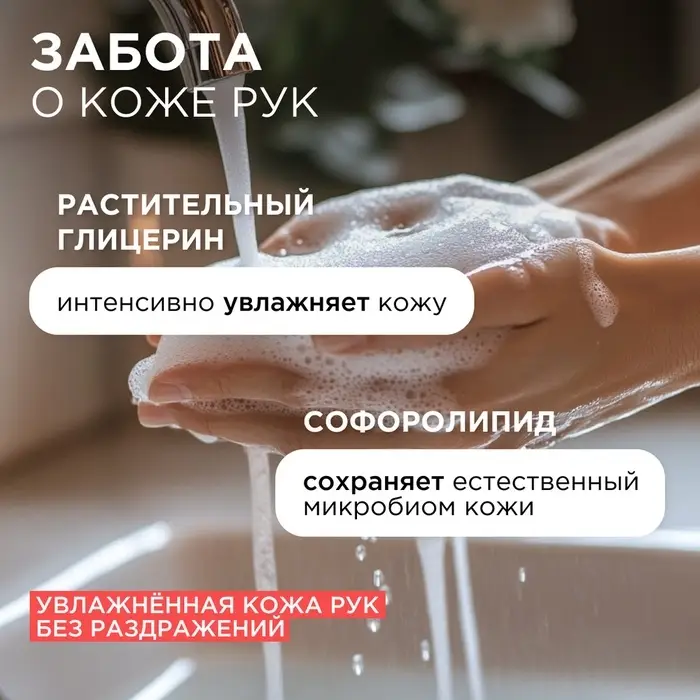 Жидкое мыло Synergetic &laquo;Миндальное молочко&raquo;, 500 мл