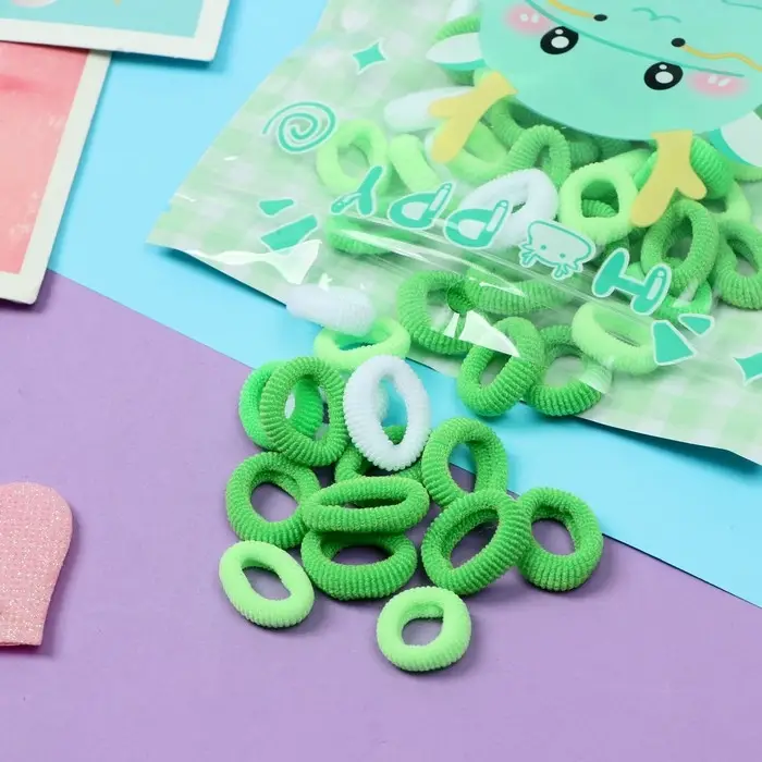 Резинка для волос  Резинка для волос "Хорошие пожелания" (набор 50 шт) оленёнок, 2 см