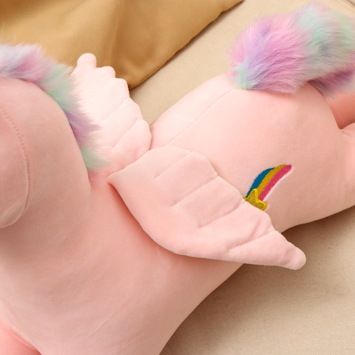 Мягкая игрушка «Единорог», 60 см, цвет розовый Мягкая игрушка «Единорог», 60 см, цвет розовый