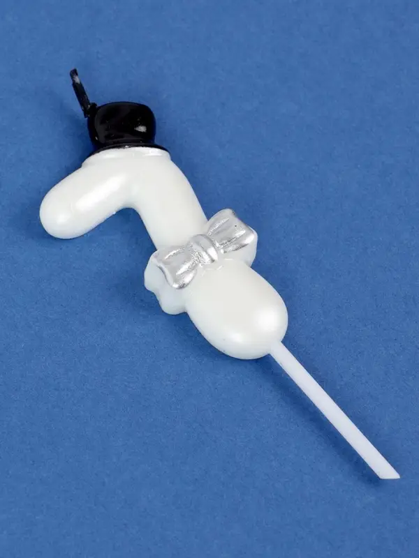 Свеча для торта «Джентельмен», цифра 7, белая Свеча для торта «Джентельмен», цифра 7, белая