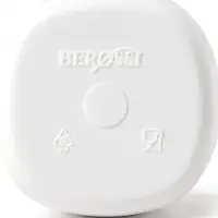 Стакан для зубных щёток Aqua, пластик, белый