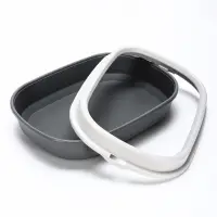 Лоток для кошек &laquo;Фур-Мур&raquo;, 48&times;35.5 см, с бортом и совком, покрытие софт-тач, смоки