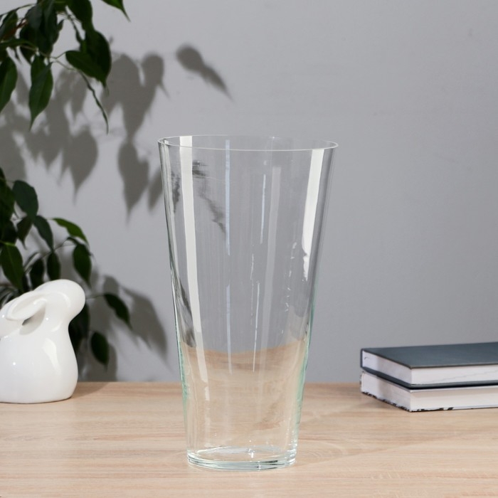 Ваза-конус  Ваза-конус "Люксембург" h=30. d=17 см (2558)