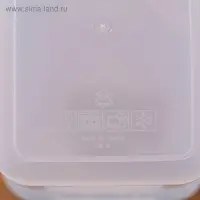 Контейнер пищевой, 630 мл с герметичной крышкой