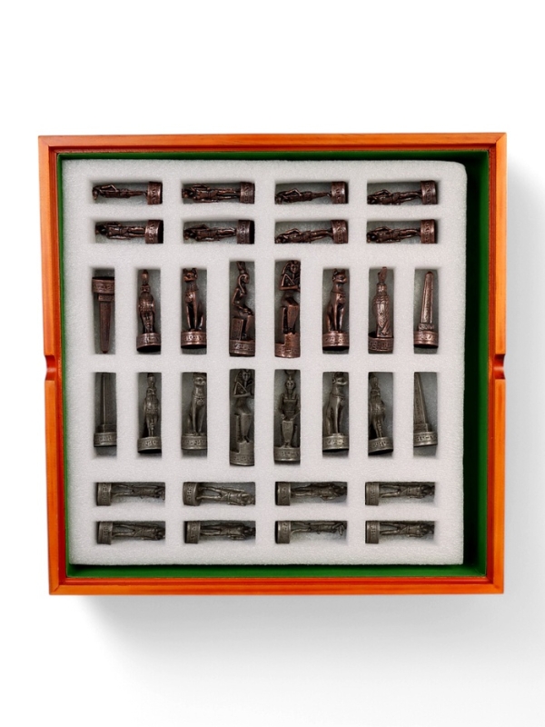 Шахматы  Шахматы "Древний Египет", настольная игра, 36 х 36 см, король h-8 см, пешка h-6 см