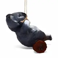 Садовая фигура из полистоуна &laquo;Коала на бревне&raquo;, подвесная, 25&times;15&times;24 см