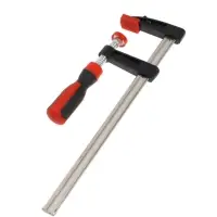 Струбцина F-образная усиленная ТУНДРА, тавровый профиль, 2К рукоятка, 250&times;50&times;300 мм