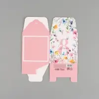 Коробка подарочная складная, упаковка, &laquo;С 8 Марта, нежные цветы&raquo;, 12&times;12&times;12 см