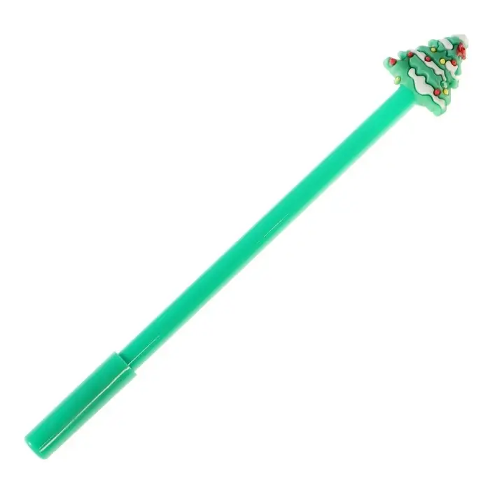 Ручка-прикол Calligrata &laquo;Новый год&raquo;, синий стержень, гелевая, подарочная, МИКС