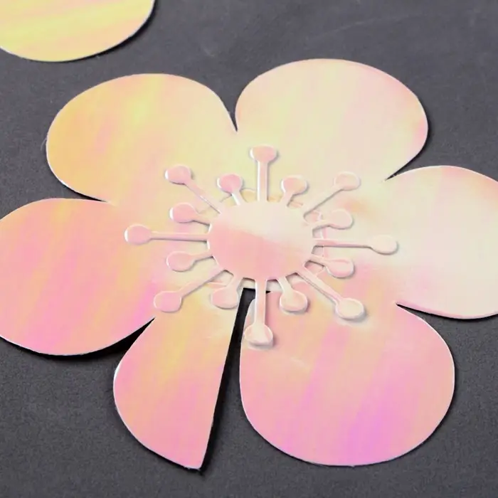 Топпер для торта «Цветы», розовый Топпер для торта «Цветы», розовый