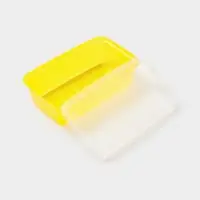 Набор контейнеров для заморозки BEROSSI Zip, 3 шт., 1 л, пластик, желтый