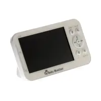 Видеоняня беспроводная с монитором, экран 5" LCD, двухсторонняя связь, 2100 мАч, белая
