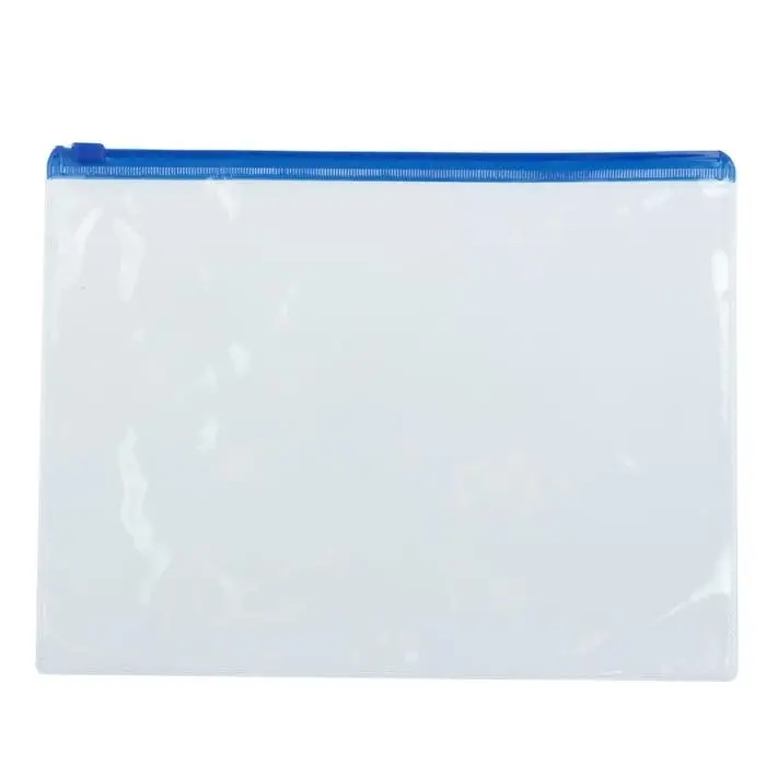 Папка-конверт на молнии формат А5 120мкр прозрачная молния МИКС 23,3×18см Папка-конверт на молнии формат А5 120мкр прозрачная молния МИКС 23,3×18см