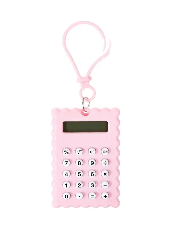 Калькулятор - брелок &laquo;Печенье&raquo; 8-разрядный, МИКС
