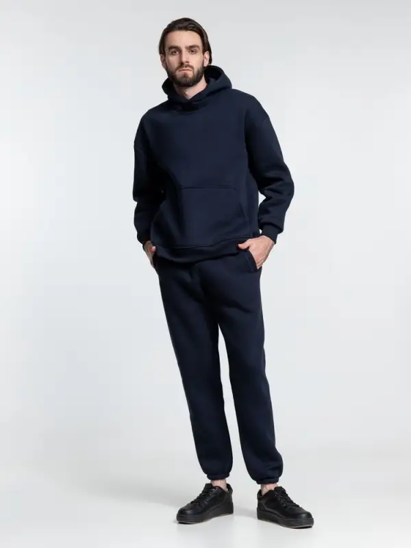 Худи Kulonga Oversize, темно-синее (кобальт), размер ХS/S