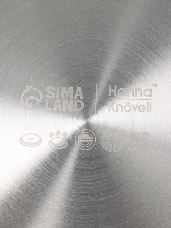 Сковорода 3Ply d=31,5 см, h=5,5 см, толщина 2,2 мм, индукция Сковорода 3Ply d=31,5 см, h=5,5 см, толщина 2,2 мм, индукция