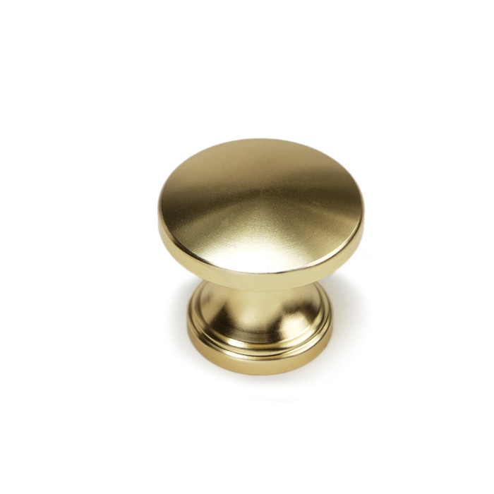 Ручка-кнопка CAPPIO RK148, d=30 мм, цвет сатиновое золото, 8 шт. Ручка-кнопка CAPPIO RK148, d=30 мм, цвет сатиновое золото, 8 шт.