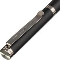 Ручка шариковая VENEZIA PRAGMATICO 1.0,син,корп.чер/фут.чер,20-0384-04/09